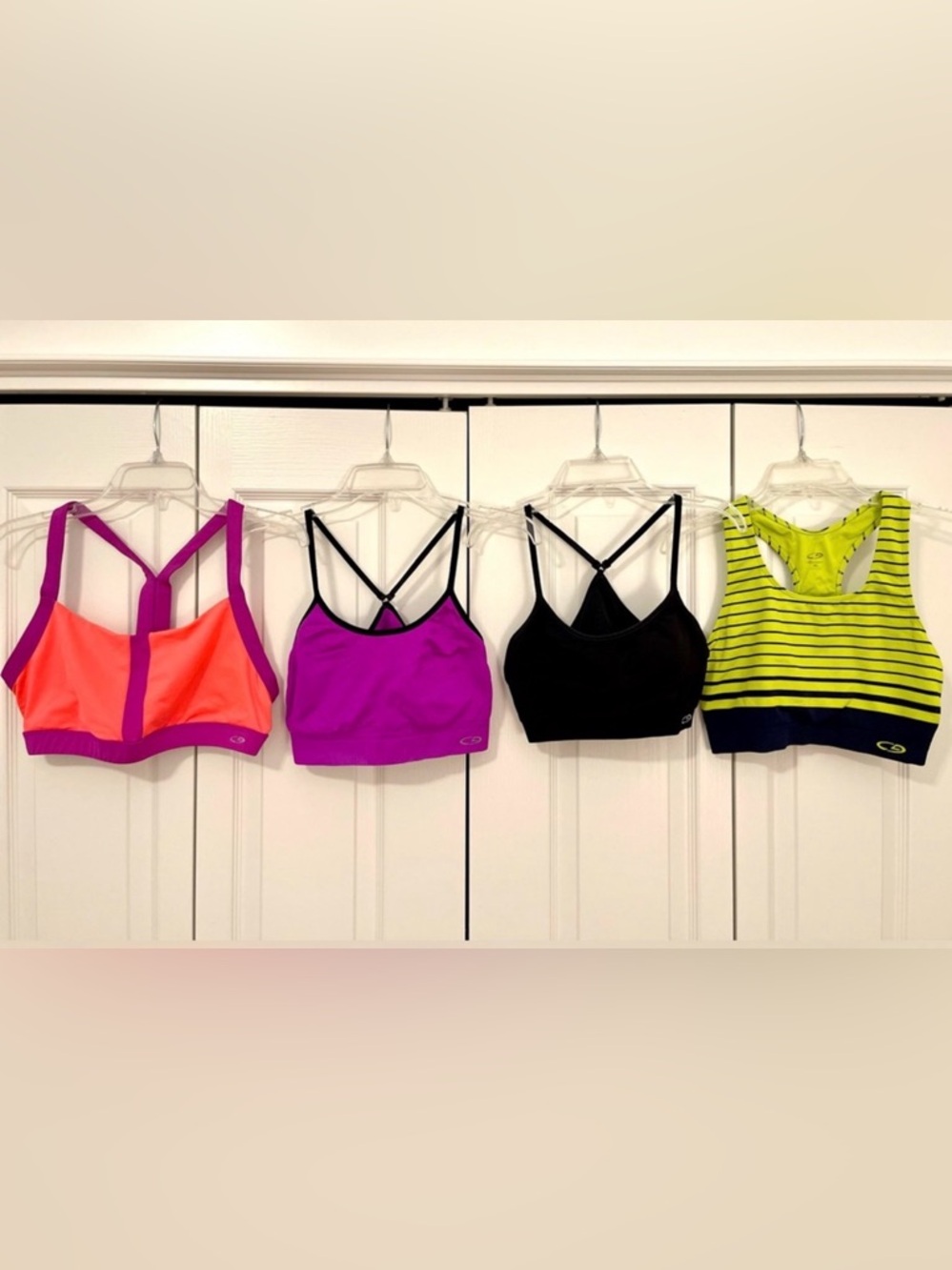 Bundle of 4 Sports Bras XL Bundle Activewear Gym Workout